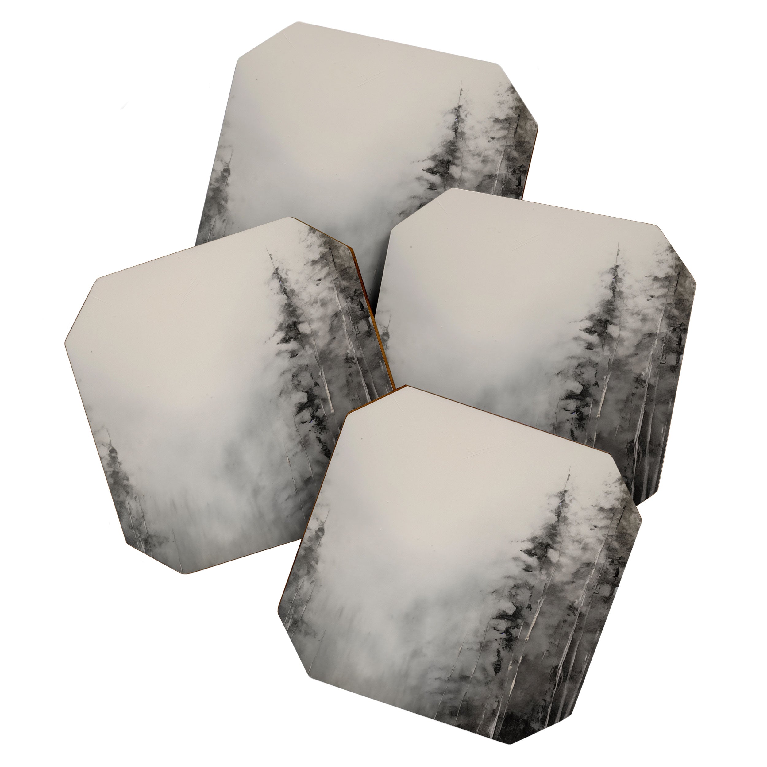 Snow Forest I Coaster Gallery Image 1