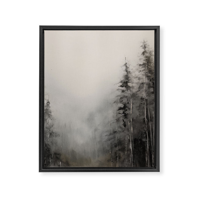 Snow Forest I Framed Canvas Print Gallery Image 6