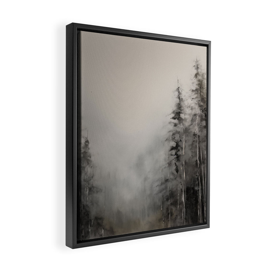 Snow Forest I Framed Canvas Print Gallery Image 2