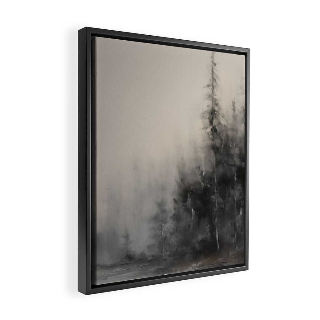 Snow Forest II Framed Canvas Print Gallery Image 2