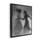 Snowfight Framed Canvas Print Gallery Image 2