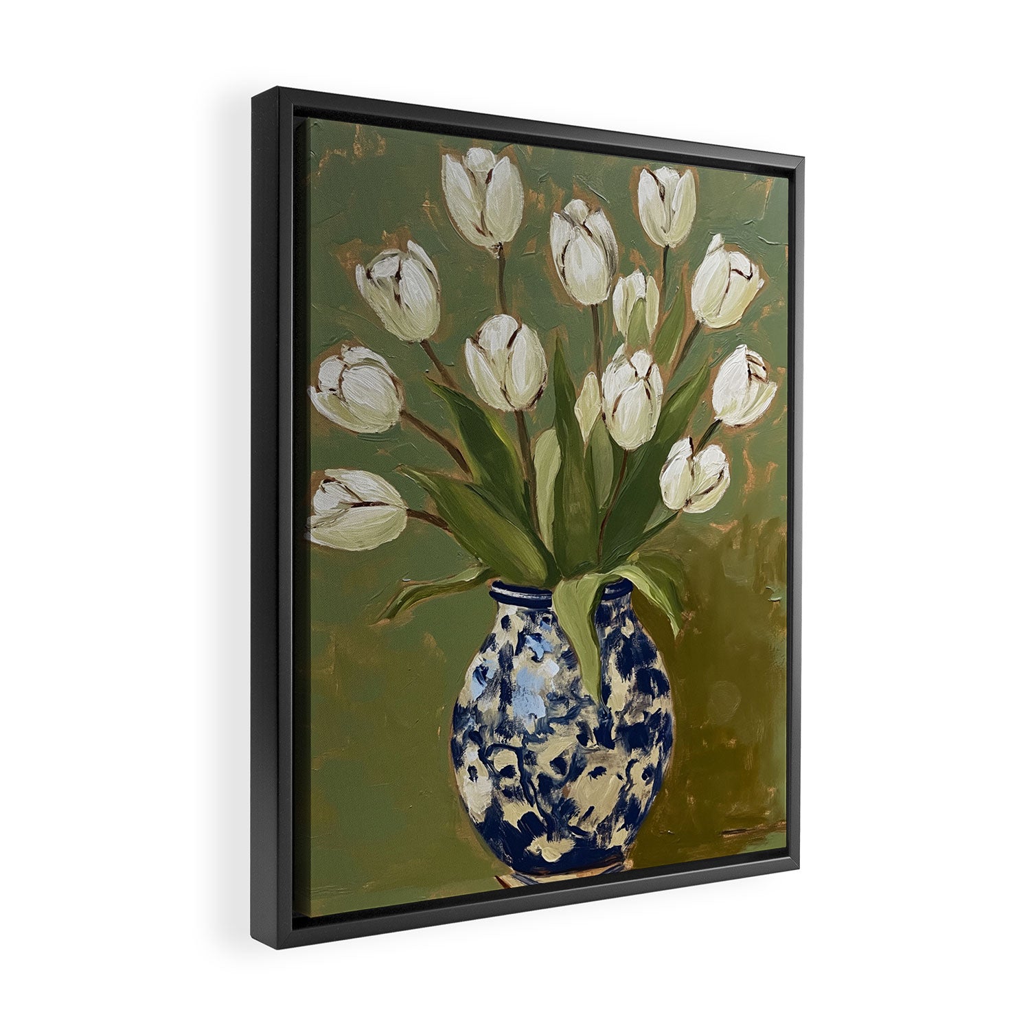 Tulips Framed Canvas Print Gallery Image 2