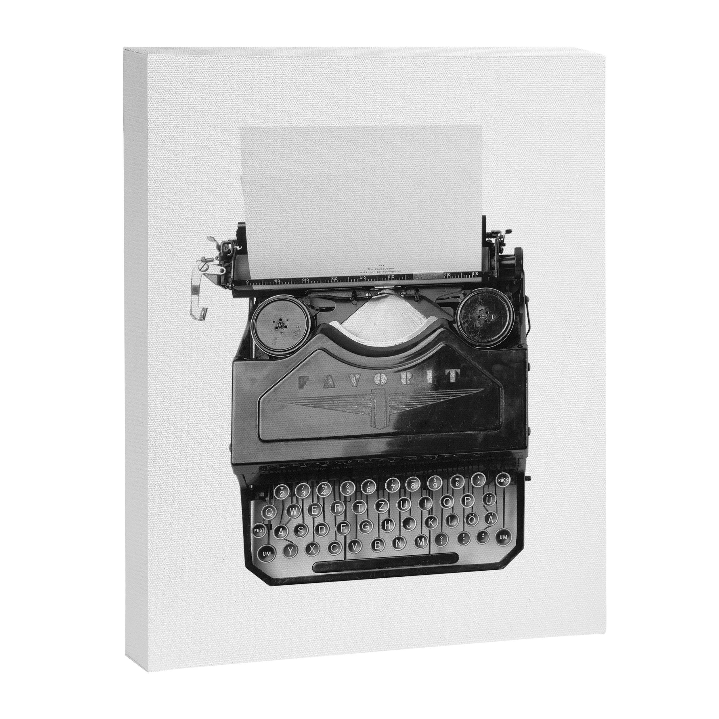 typewriter Canvas Print Gallery Image 6