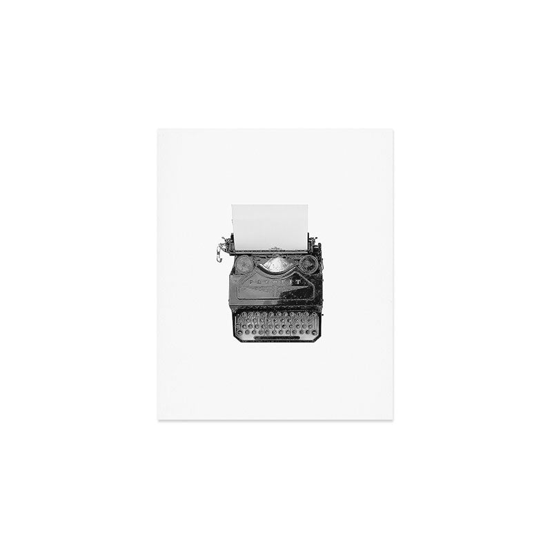 typewriter Art Print Gallery Image 1