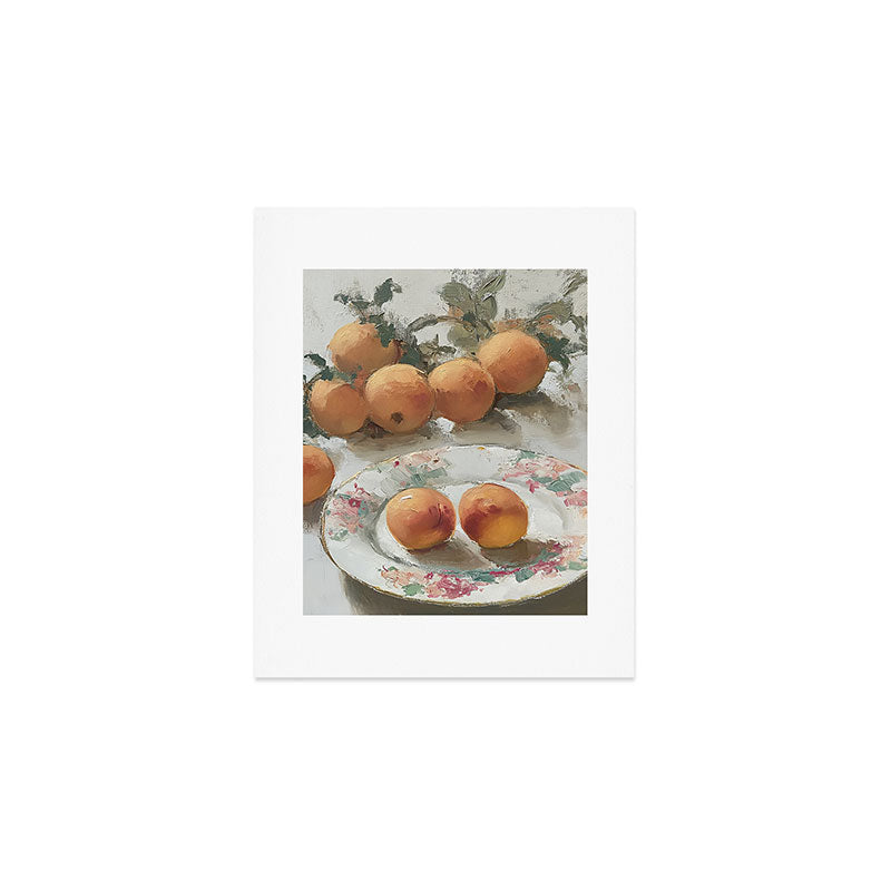 Vintage Peaches Art Print Gallery Image 1