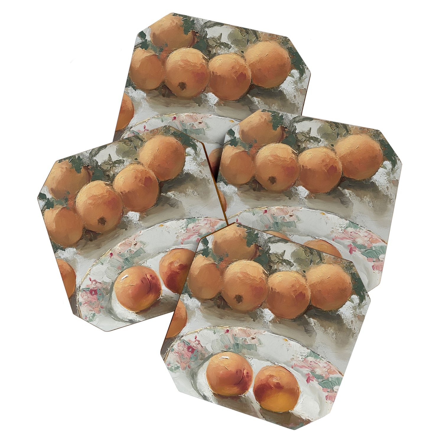 Vintage Peaches Coaster Gallery Image 1