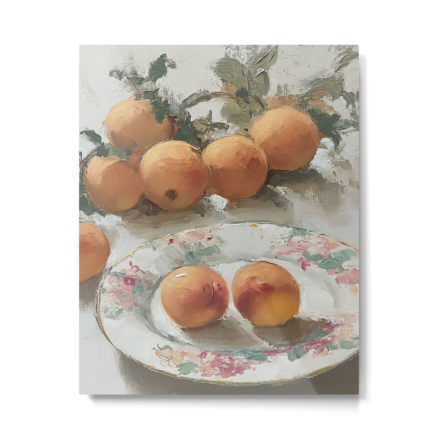 Vintage Peaches Metal Print Gallery Image 4