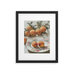 Vintage Peaches Framed Art Print Gallery Image 5