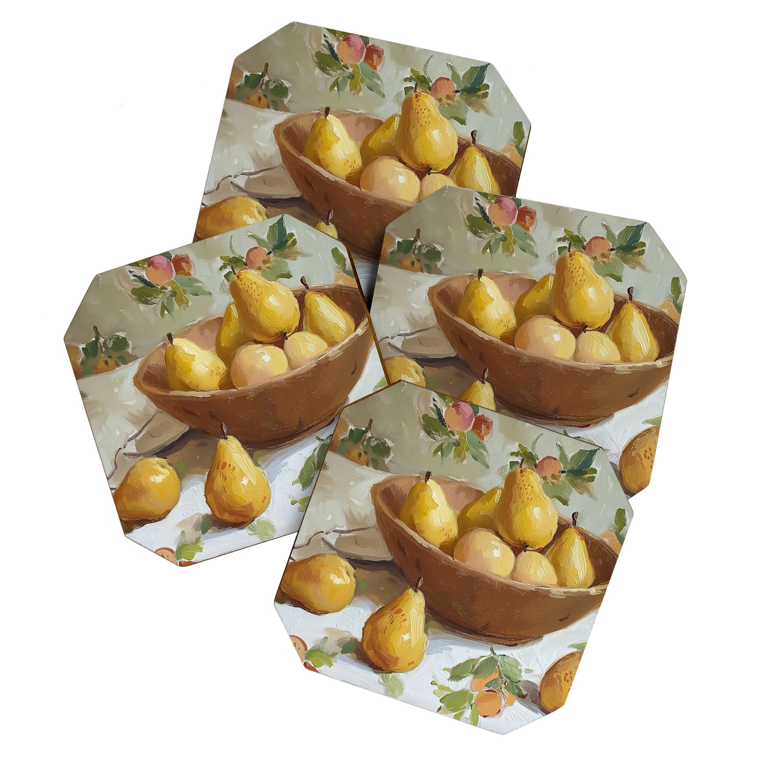 Vintage Pears Coaster Gallery Image 1