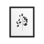 Watercolor Leaves Framed Art Print Gallery Image 5