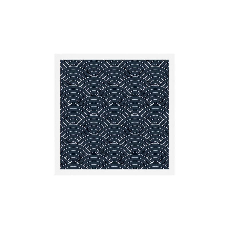Waves (Annapolis Blue) Art Print Gallery Image 1
