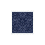 Waves (Navy) Art Print Gallery Image 1
