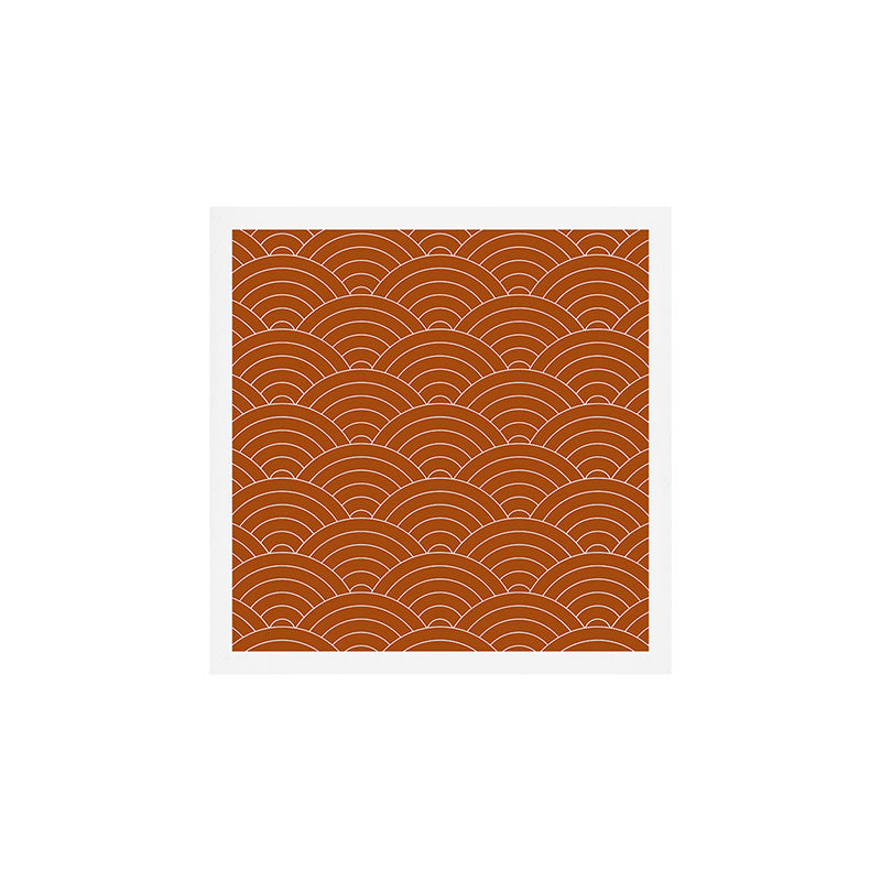 Waves (Rust) Art Print Gallery Image 1