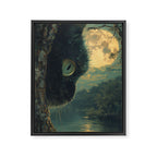 Whiskers at Twilight Framed Canvas Print Gallery Image 6