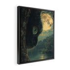 Whiskers at Twilight Framed Canvas Print Gallery Image 2