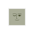 Wink (Green) Art Print Gallery Image 1