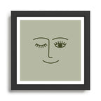 Wink (Green) Framed Art Print Gallery Image 1