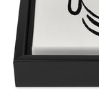 Zen Framed Canvas Print Gallery Image 3