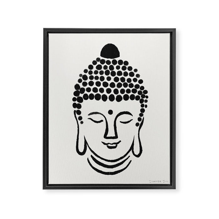 Zen Framed Canvas Print Gallery Image 1