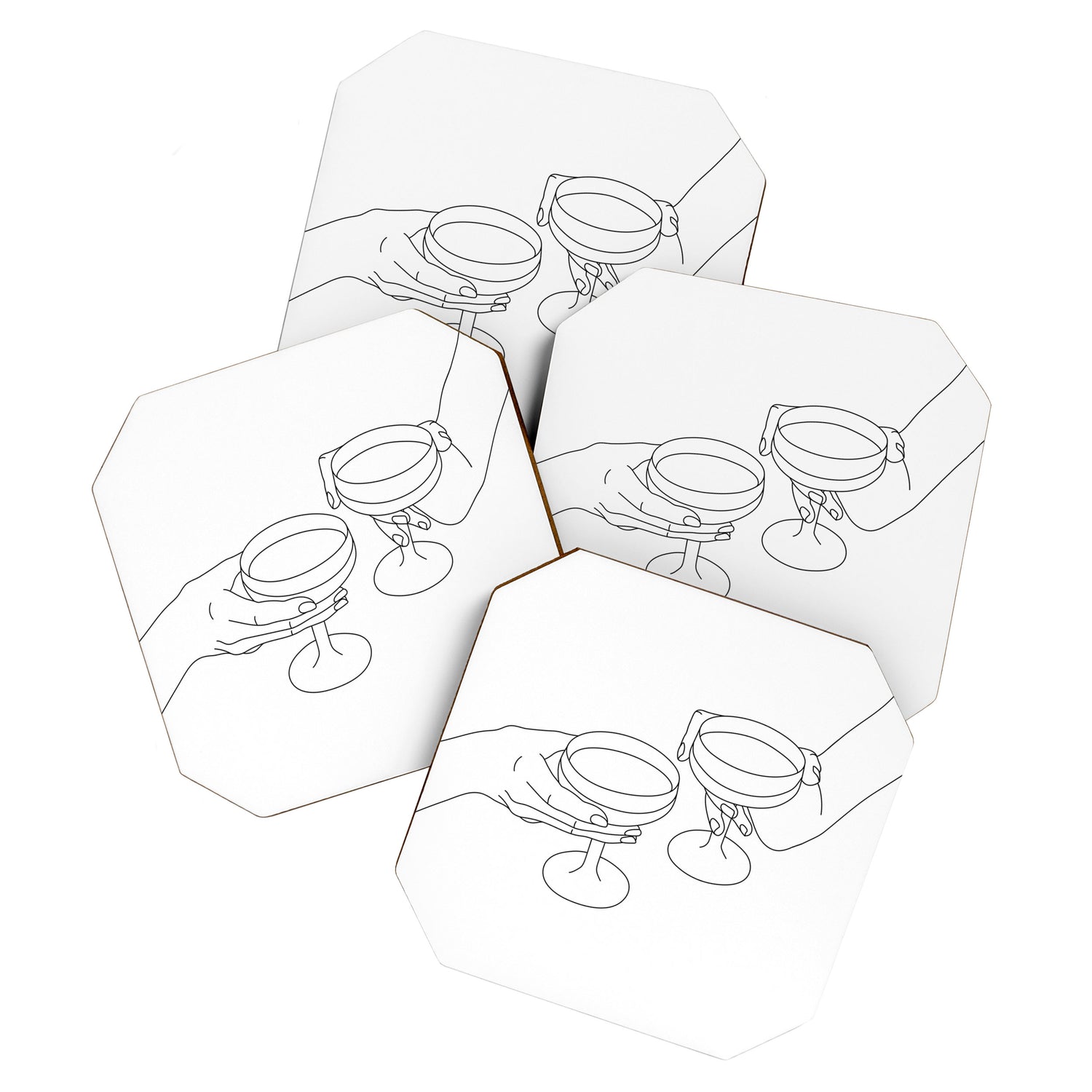 Cheers Drinking Buddies Coaster Gallery Image 1