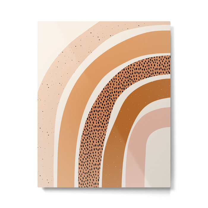 Earth Color Rainbow Metal Print Gallery Image 1