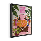 Homebody Woman Framed Canvas Print Gallery Image 2