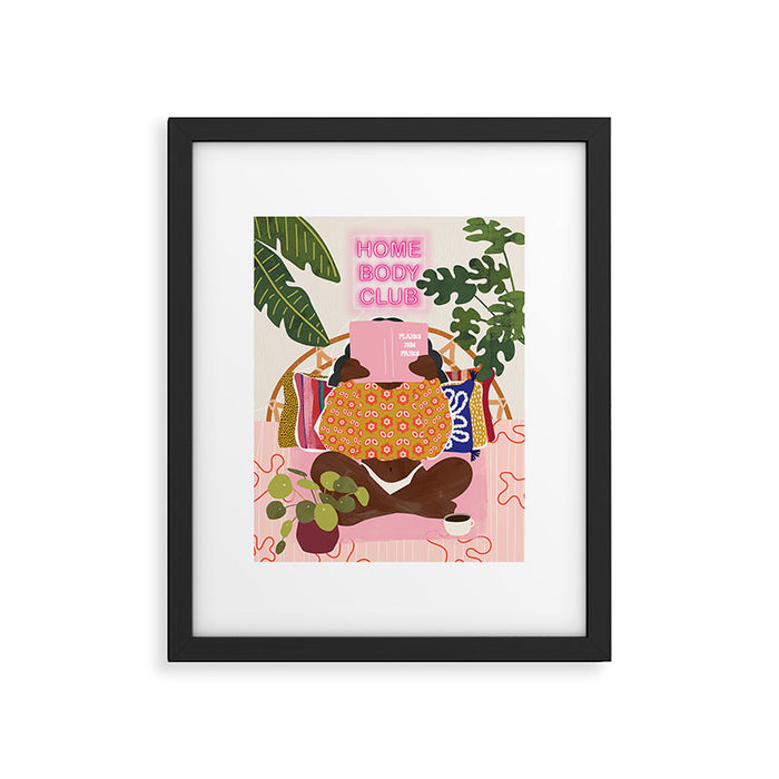 Homebody Woman Framed Art Print Gallery Image 1