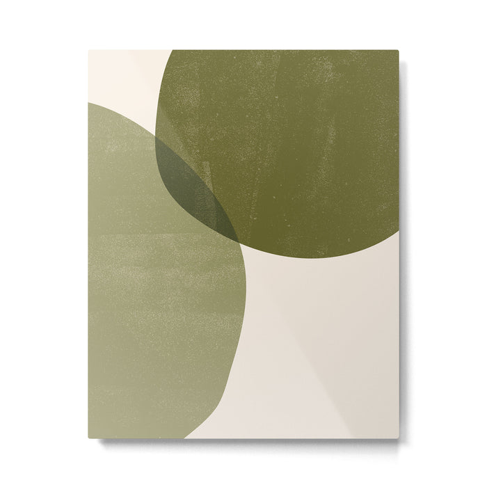 Minimal Semicircles Metal Print Gallery Image 1
