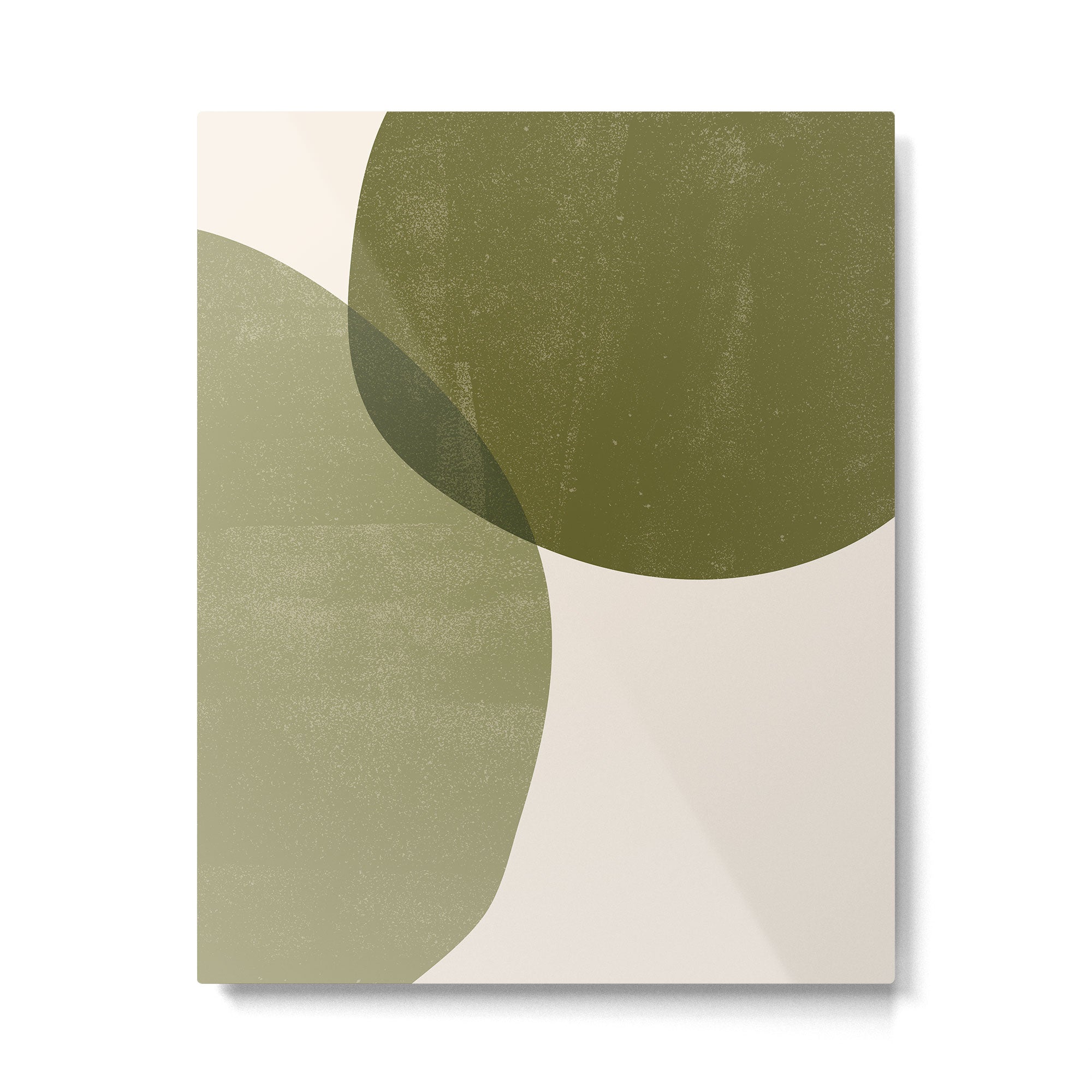 Minimal Semicircles Metal Print Gallery Image 4