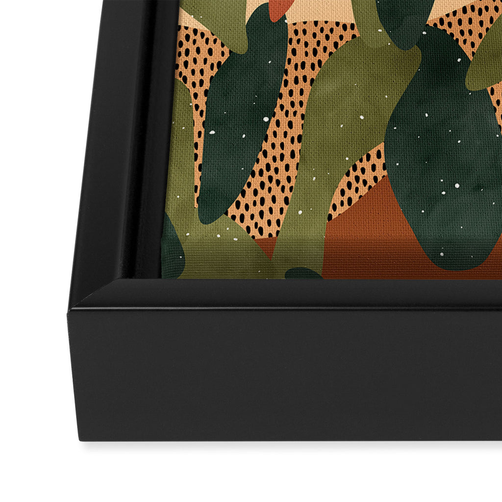 Prickly Pear Cactus Framed Canvas Print Gallery Image 3