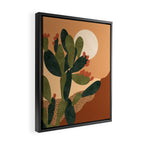 Prickly Pear Cactus Framed Canvas Print Gallery Image 2