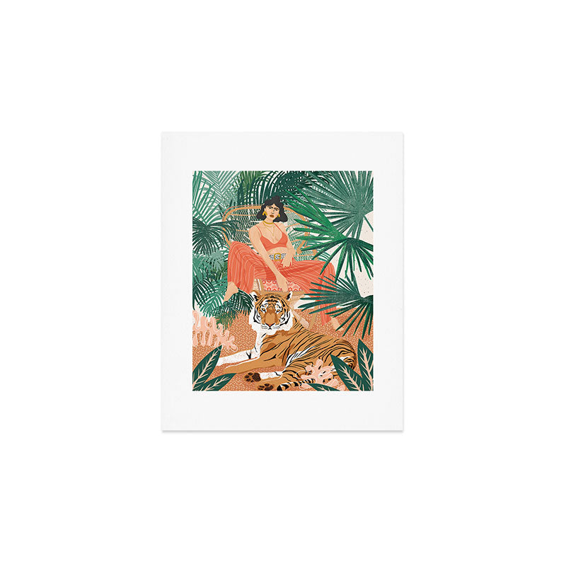 Tiger Leader Art Print Gallery Image 1