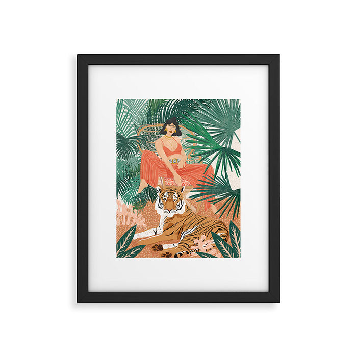 Tiger Leader Framed Art Print Gallery Image 1