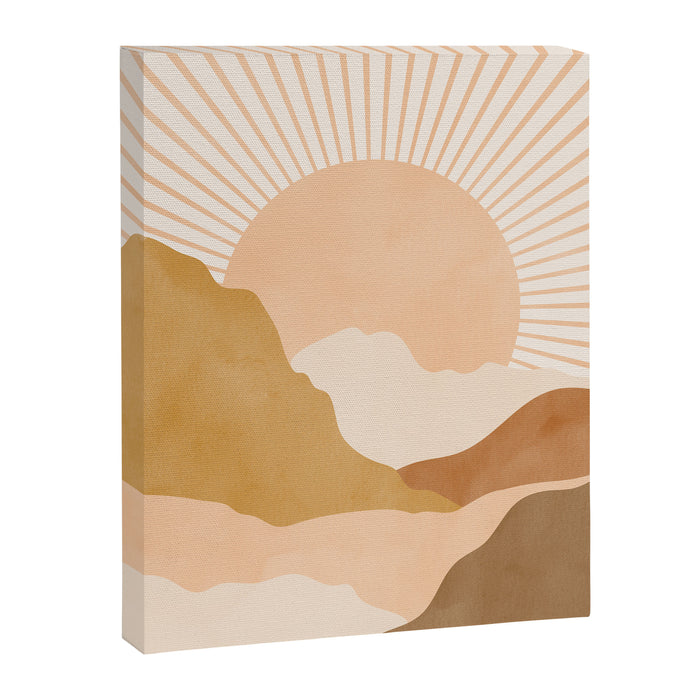 Warm Color Hills Canvas Print Gallery Image 1