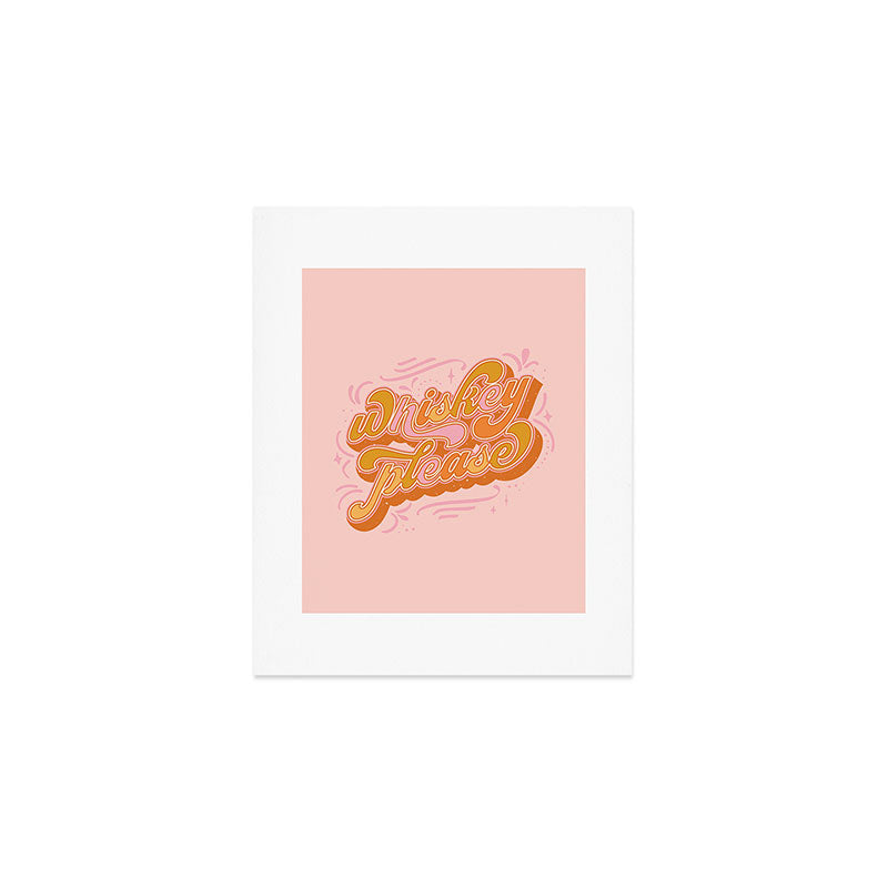 Whiskey Please Art Print Gallery Image 1