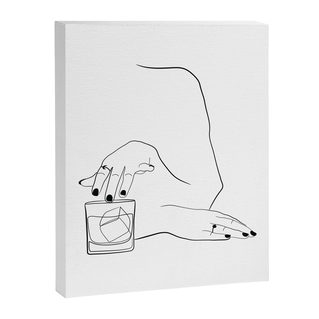 Whiskey Woman Canvas Print Gallery Image 6