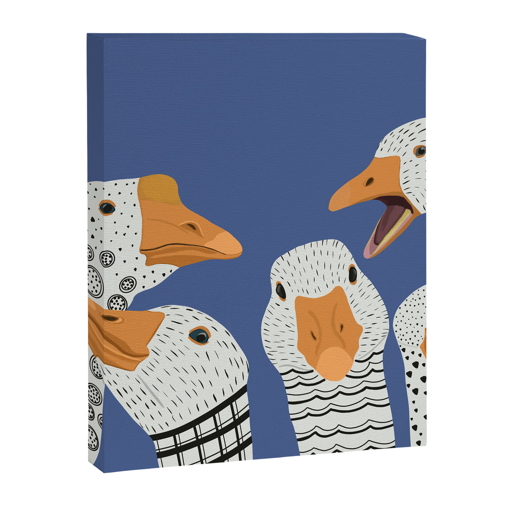 Cute Geese Canvas Print Gallery Image 8