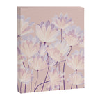 Delicate Light Pink Abstract Flowers Canvas Print Gallery Image 8
