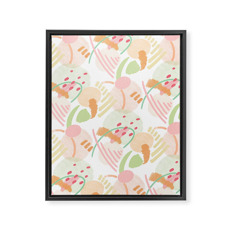 Abstract Spring  Framed Canvas Print Gallery Image 8