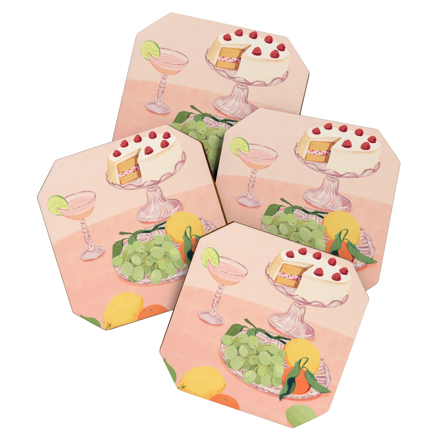 Aesthetic Dessert Coaster Gallery Image 1
