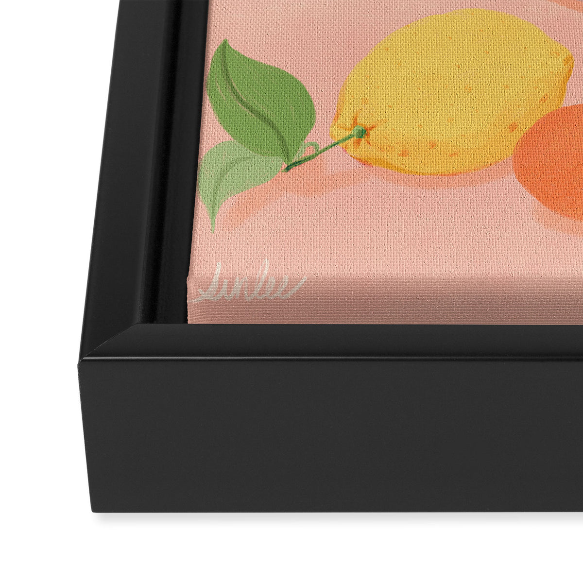 Aesthetic Dessert Framed Canvas Print Gallery Image 3