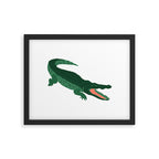 Aligator  Framed Art Print Gallery Image 6