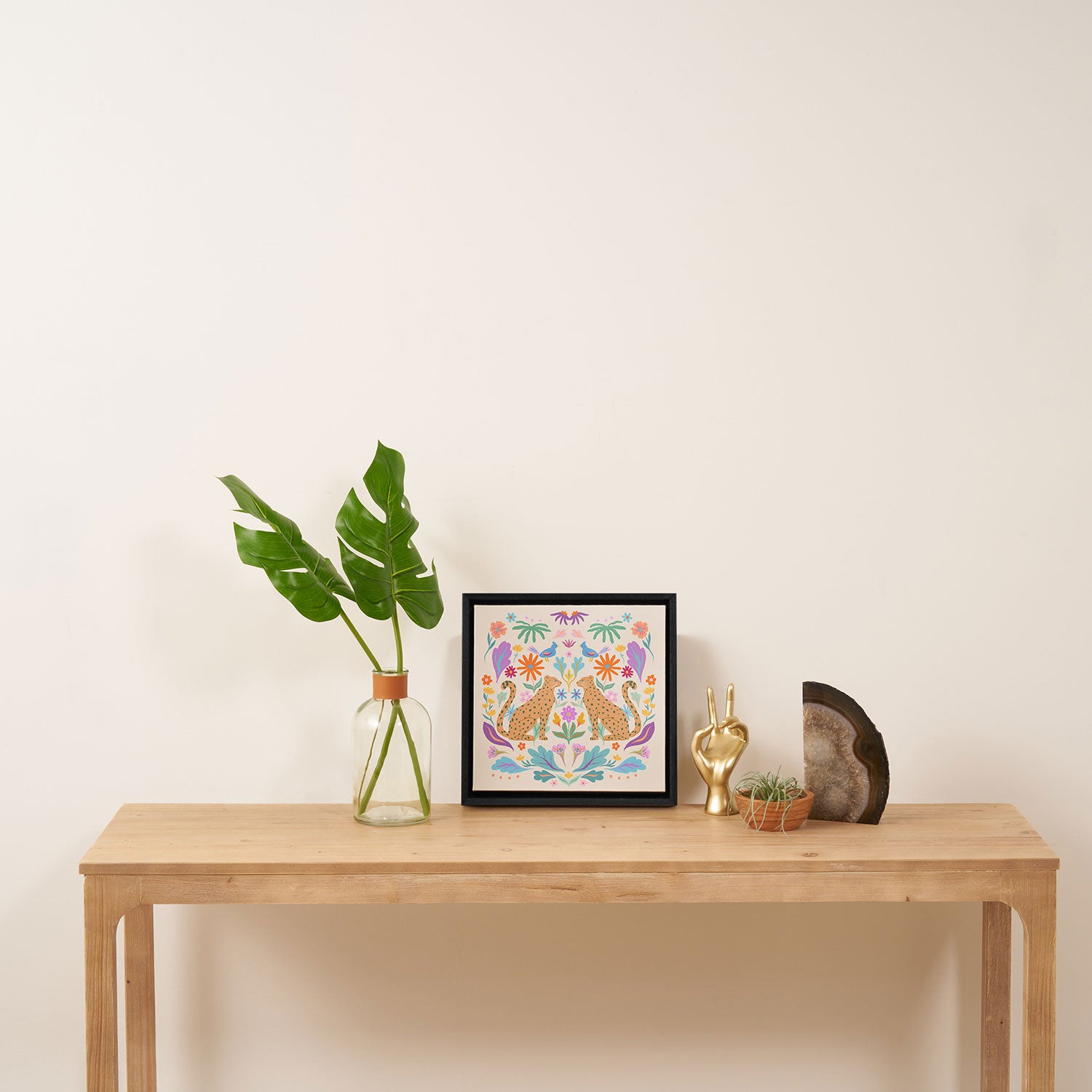 All About Balance Framed Canvas Print Gallery Image 3
