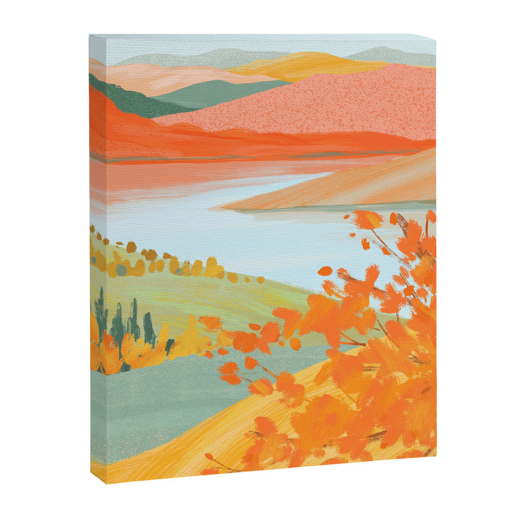 Autumn Riverside Canvas Print Gallery Image 6