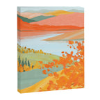 Autumn Riverside Canvas Print Gallery Image 6