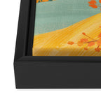 Autumn Riverside Framed Canvas Print Gallery Image 3