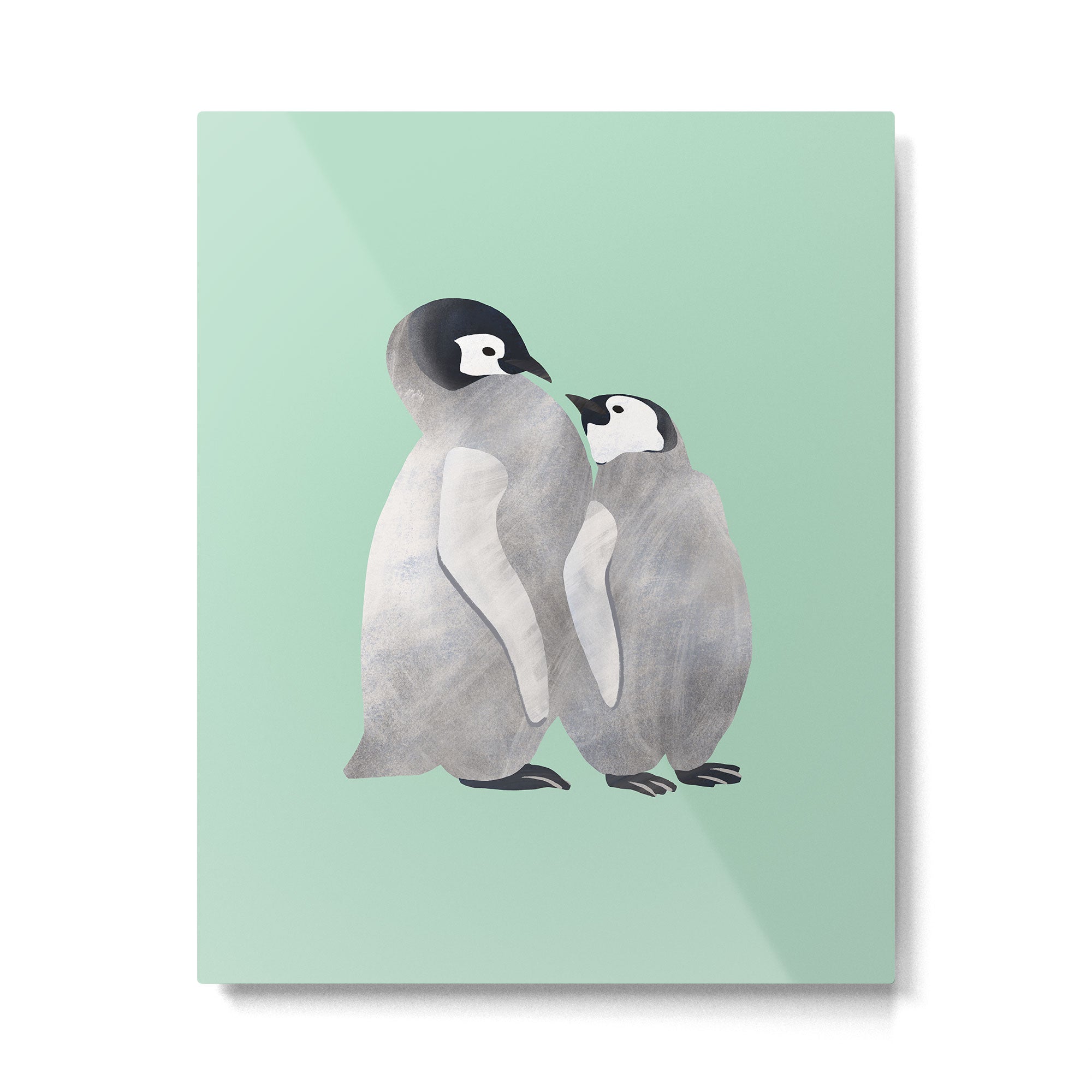 Baby Penguins Metal Print Gallery Image 6