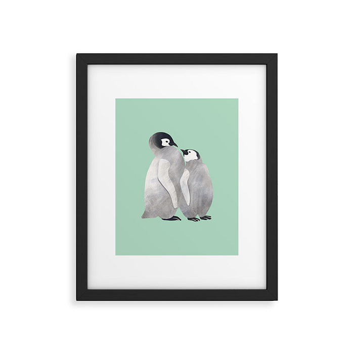 Baby Penguins Framed Art Print Gallery Image 1