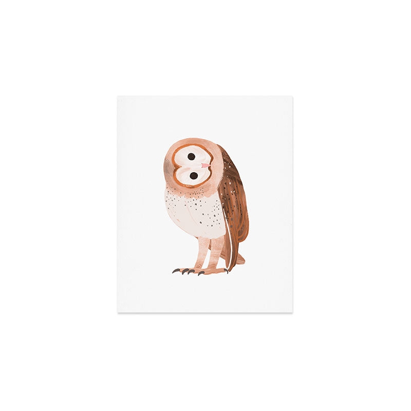 Barn Owl Art Print Gallery Image 1