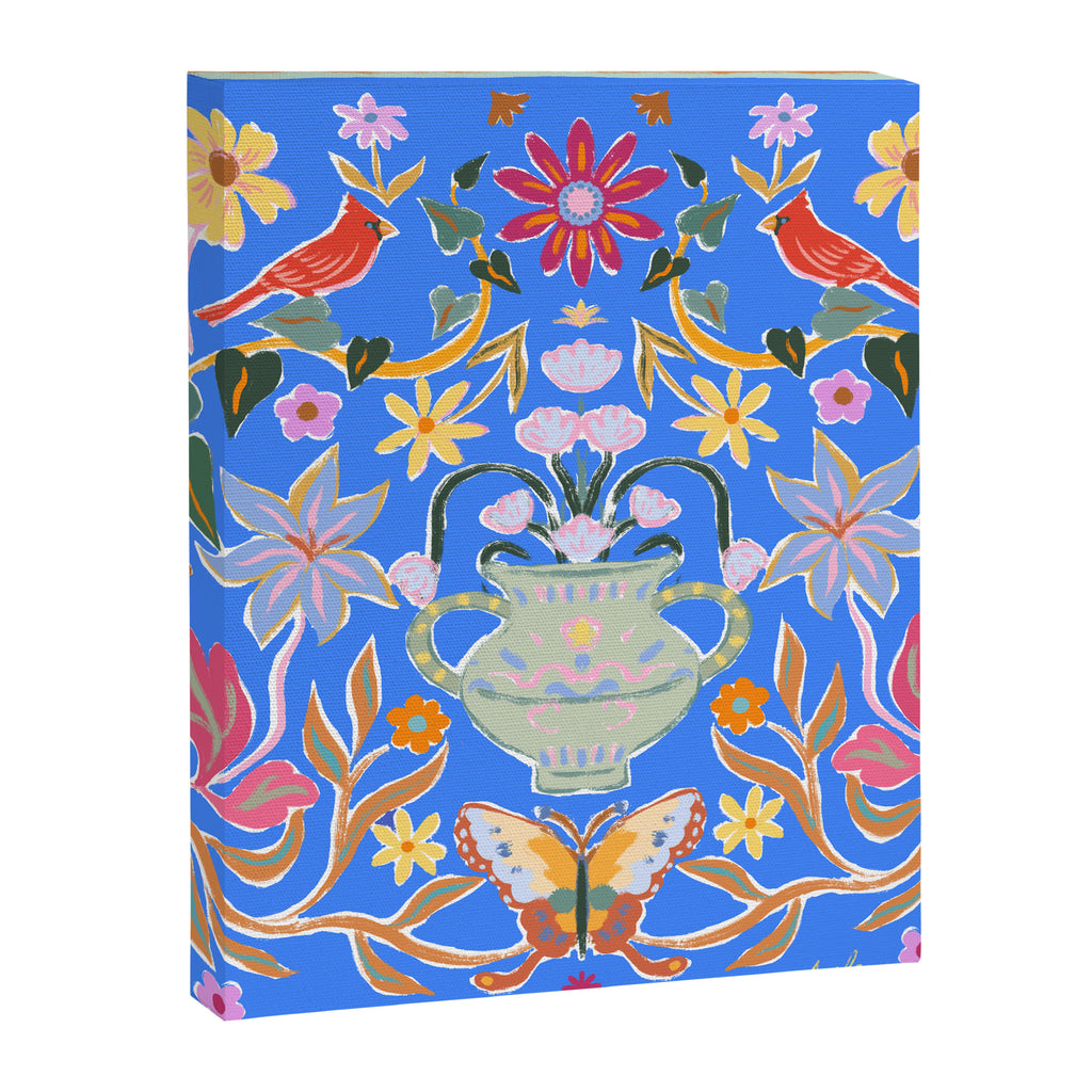Blue Magical Garden Canvas Print Gallery Image 8